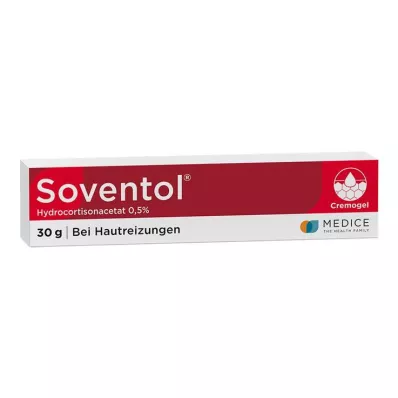 SOVENTOL Hidrokortizono acetatas 0,5 % kremas, 30 g