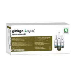 GINKGO-LOGES Injekcinis tirpalas D 4 ampulės, 50X2 ml