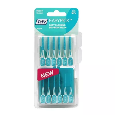 TEPE EasyPick M/L turkis, 36 vnt TEPE EasyPick M/L turkis, 36 vnt