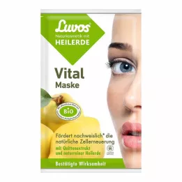 LUVOS Gydomoji molio kaukė Vital Natural Cosmetics, 2X7,5 ml