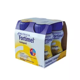 FORTIMEL Kompaktiškas 2,4 bananų skonio, 4X125 ml