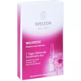 WELEDA Wildrose 7 dienų švelninanti grožio procedūra, 7X0,8 ml