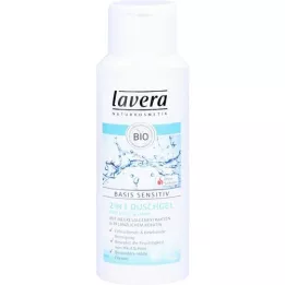 LAVERA pagrindo jautri dušo želė 2in1 dt FL, 200 ml