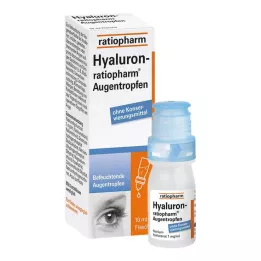 HYALURON-RATIOPHARM Akių lašai, 10 ml
