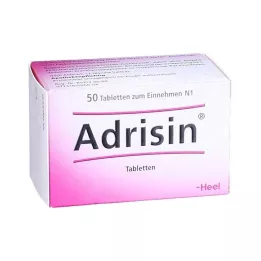 ADRISIN Tabletės, 50 vnt