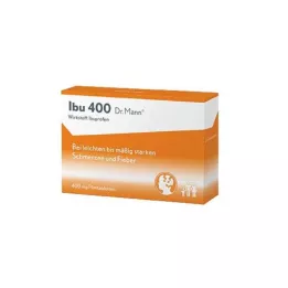 IBU 400 Dr.Mann plėvele dengtų tablečių, 20 vnt