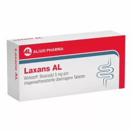 LAXANS AL skrandyje neirios dengtos tabletės, 30 vnt