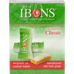 IBONS Klasikinė imbierinių kramtomųjų saldainių originali dėžutė, 60 g