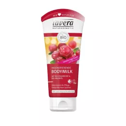 LAVERA Bodymilk ekologiškas spanguolių &amp; ekologiškas argano aliejus, 200 ml