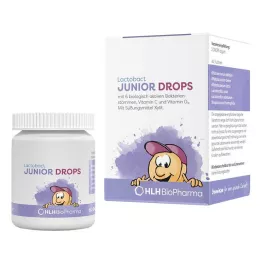 LACTOBACT Junior Drops pastilės, 60 vnt