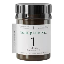 SCHÜSSLER Nr.1 Calcium fluoratum D 12 tabletės, 1000 vnt