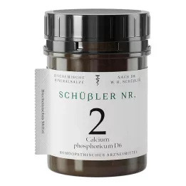 SCHÜSSLER Nr.2 Calcium phosphoricum D 6 tabletės, 1000 vnt