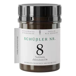 SCHÜSSLER Nr.8 Natrium chloratum D 6 tabletės, 1000 vnt