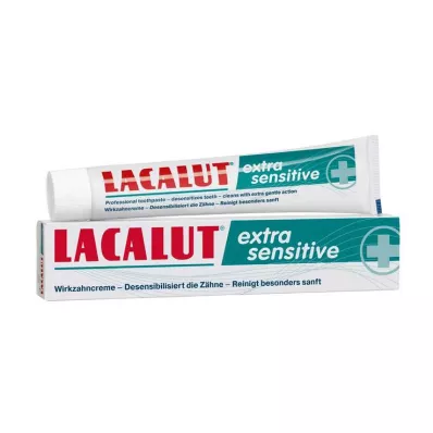 LACALUT ypač jautri aktyvi dantų pasta, 75 ml