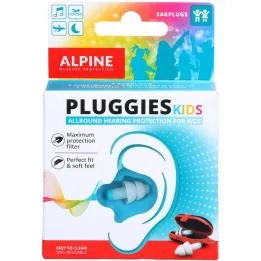 ALPINE PLUGGIES Vaikiški ausų kamštukai, 2 vnt