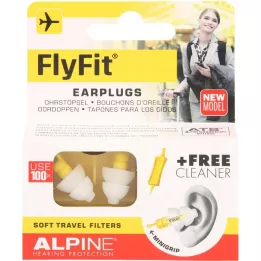 ALPINE FLYFIT Ausų kištukai, 2 vnt