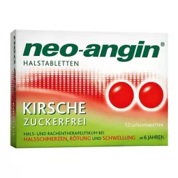 NEO-ANGIN Gerklės pastilės Vyšnia