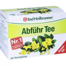 BAD HEILBRUNNER Vidurius laisvinantys arbatos filtravimo maišeliai, 15x1,7 g