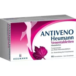 ANTIVENO Heumann venų tabletės 360 mg plėvele tabletės, 90 vnt