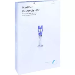 MINIMED 640G rezervuaro rinkinys 1,8 ml AA-Baterijos, 2X10 vnt