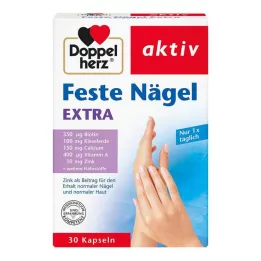 DOPPELHERZ Stiprių nagų papildomos kapsulės, 30 vnt