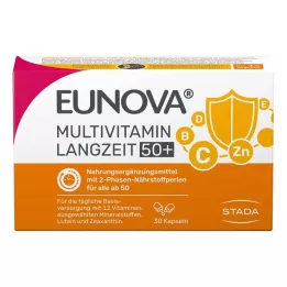EUNOVA Ilgalaikės 50+ kapsulės, 30 vnt