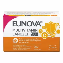 EUNOVA Ilgalaikiai 50+ kapsulės, 60 vnt