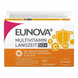 EUNOVA Ilgalaikės 50+ kapsulės, 120 vnt