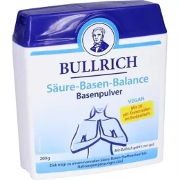 BULLRICH Rūgščių bazių balanso milteliai, 200 g