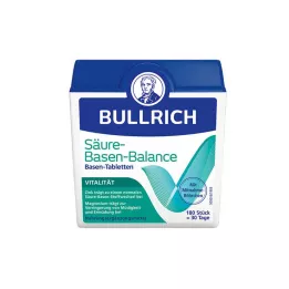 BULLRICH Rūgščių bazių balanso tabletės, 180 vnt