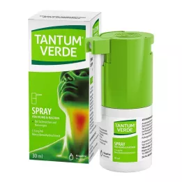 TANTUM VERDE 1,5 mg/ml purškalas, skirtas vartoti per burną, 30 ml