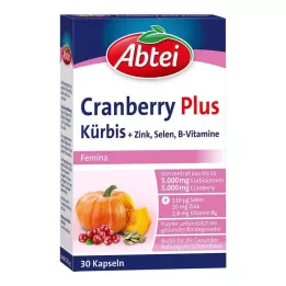ABTEI Pumpkin Plus Cranberry kapsulės, 30 vnt
