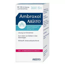 AMBROXOL Aristo sirupas nuo kosulio 30 mg/5 ml geriamasis tirpalas, 100 ml