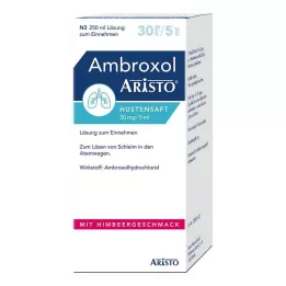 AMBROXOL Aristo sirupas nuo kosulio 30 mg/5 ml geriamasis tirpalas, 250 ml