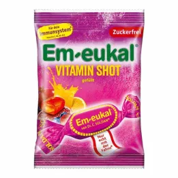 EM Eucal saldainiai imunitetą stiprinantis vitaminas-SHOT zfr, 75 g