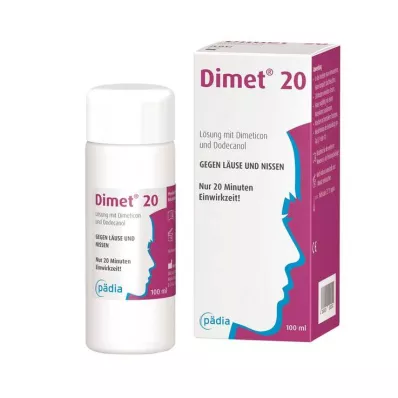 DIMET 20 tirpalas, 100 ml