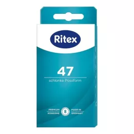 RITEX 47 prezervatyvai, 8 vnt