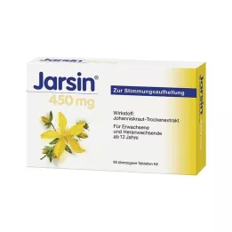 JARSIN 450 mg plėvele dengtos tabletės, 60 vnt