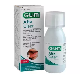 GUM Afta Clear burnos skalavimo skystis, 120 ml