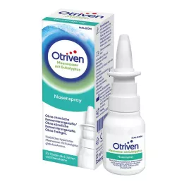 OTRIVEN Jūros vanduo su eukalipto nosies purškalu, 20 ml