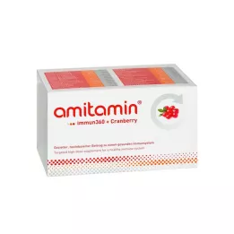 AMITAMIN immun360+Cranberry kapsulės, 120 vnt