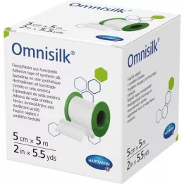 OMNISILK Tvirtinimo tinkas dirbtinis šilkas 5 cmx5 m, 1 vnt