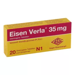 EISEN VERLA 35 mg dengtos tabletės, 20 vnt