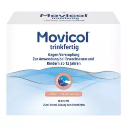MOVICOL paruoštas gerti 25 ml tirpalo paketėlis geriamam vartojimui, 30 vnt