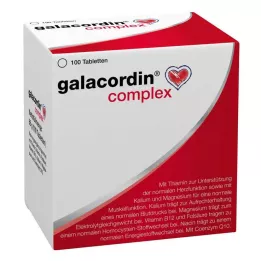 GALACORDIN kompleksinės tabletės, 100 vnt