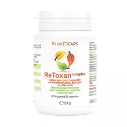 PLANTOCAPS ReToxan kompleksinės kapsulės, 60 vnt