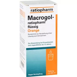 MACROGOL-ratiopharm skystas oranžinis, 500 ml