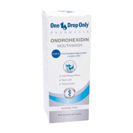 ONE DROP Tik Pharmacia Ondroheksidino burnos skalavimo skystis, 250 ml