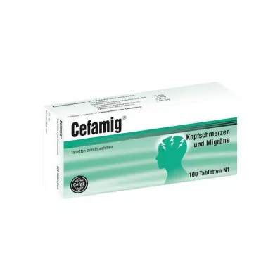 CEFAMIG Tabletės, 100 vnt CEFAMIG Tabletės, 100 vnt