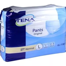 TENA PANTS Originalios normalios L vienkartinės kelnės, 18 vnt
